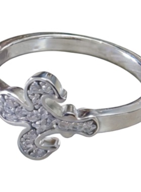 佛罗伦萨鸢尾花满钻手链