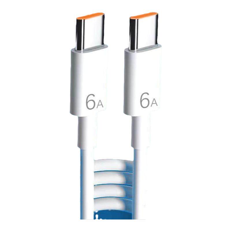 6A双头typec数据线适用华为Mate60小米vivo超级快充笔记本电脑充电线车载