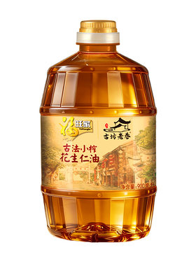 国标一级古法小榨花生油900ML