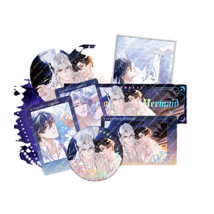 漫库正版周边德萨罗人鱼梦夜系列吧唧色纸镭射票阿伽雷斯官谷