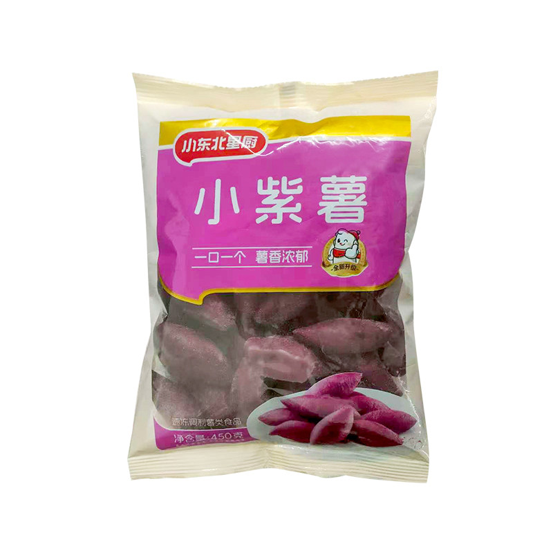 小东北小紫薯冷冻半成品油炸即食
