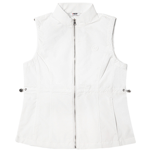 春季新款高尔夫马甲女户外运动背心女装衣服女款冬装外套马夹套装