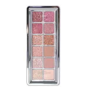 glow眼影盘12色新品anime eyeshadow palette细闪碎钻卧蚕韩妹妆