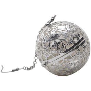 贵妃葡萄花鸟纹银香囊球古风镂空随身熏香佩戴车载吊坠香丸香薰炉