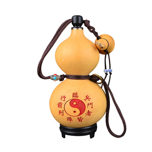 葫芦水壶酒葫芦装酒摆件济公天然仿古开口装水大号酒壶酒瓶随身