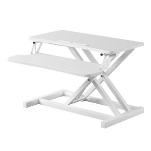 纯实木站立式升降工作台办公电脑桌面台式显示器笔记本支架增高架