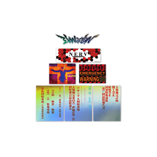 TLP套贴 EVANGELION战士NERV莉莉斯警报提示镭射防水贴