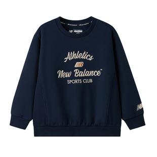 New Balance NB童装25冬新款男女童儿童保暖加绒卫衣套装7ZF4E043