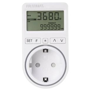 VOLTCRAFT沃卡福SEM4500功率计电量计插座电力监测仪能耗表功率表