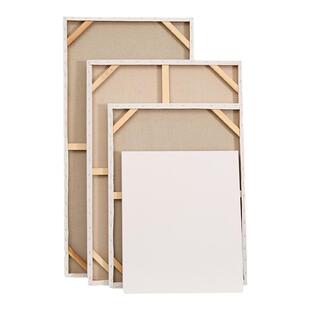 油画框大尺寸亚麻雨露麻油画布框定制丙烯油画实木空白内框带画布