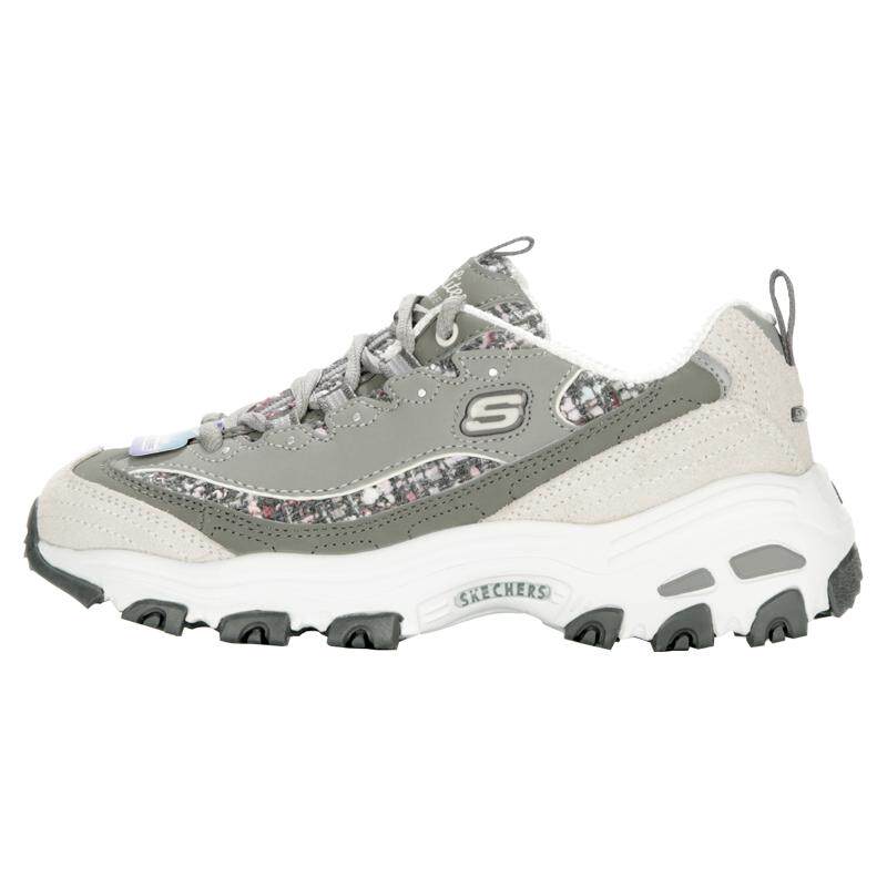 Skechers/斯凯奇正品2020年春季新款女子低帮熊猫鞋厚底休闲鞋