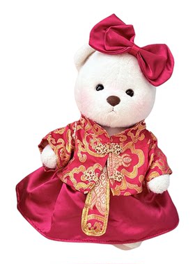 中号莉娜娃衣泰迪熊衣服情侣唐装