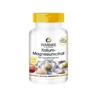 warnke钾元素补充柠檬酸钾镁生酮浮肿利尿缺钾补充剂非碘化钾片