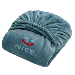 牛奶绒床笠单三件套全包冬季加厚保暖三件套床垫保护罩珊瑚绒床单