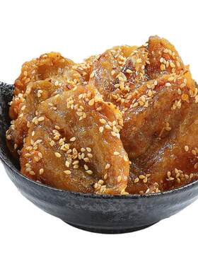 蜜汁小黄鱼片海味零食香辣小鱼片