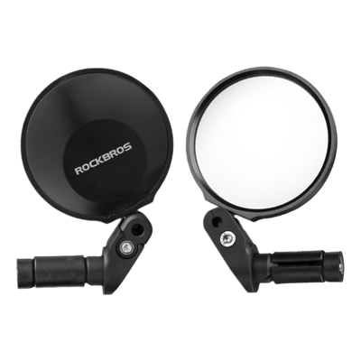 洛克兄弟自行车后视镜山地车反光镜电动车电瓶踏板车倒车镜观后镜