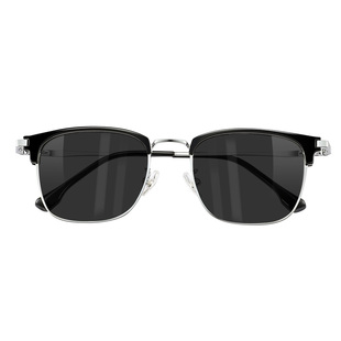 近视墨镜带度数太阳镜男眼睛可配防紫外线高级感开车专用变色眼镜