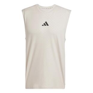 透湿透汽耐磨舒适力量训练运动健身无袖背心男adidas阿迪达斯