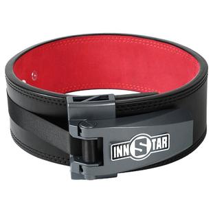 innstar力量举腰带深蹲硬拉棘轮微调进口牛皮男女力量训练护腰带