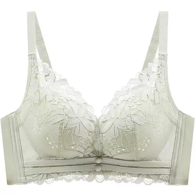 内衣女薄款大胸显小胸洞洞杯文胸