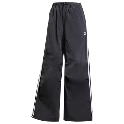 阿迪达斯女子阔腿运动休闲透气裤