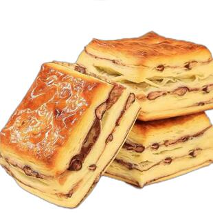 黑全麦无蔗糖千层红豆面包孕妇糖尿人整箱早餐营养代餐夹心糕点