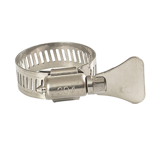 包邮304不锈钢手柄式喉箍手拧抱箍卡箍管箍水管煤气管洗衣机管卡