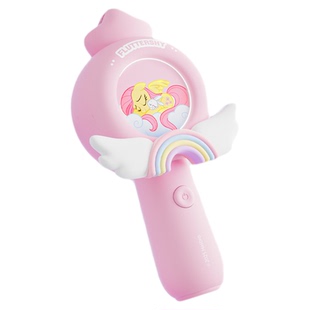 小马宝莉儿童音响话筒麦克风一体小主持人卡拉ok唱歌机家用k歌