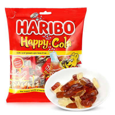 橡皮糖德国可乐软糖哈瑞宝