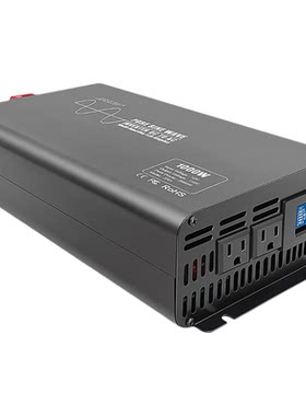 逆变器DC-AC Power inverter 12v24v48V60V72V跨境英文US美标110V