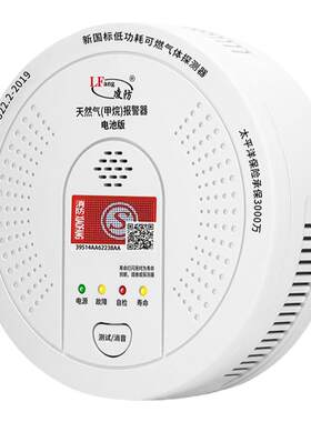 【无线电池款】天然气报警器燃气