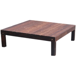 庭院阳台室外家用踏步碳化木实木台阶凳子防水防晒防腐木移动脚踏