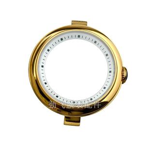 适用天梭1853小美人把头表壳T126207/010A表针女后盖手表配件全套