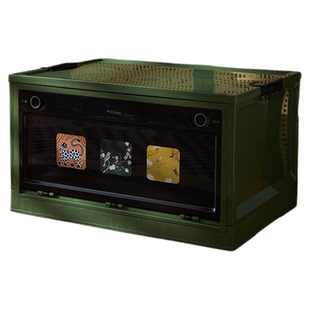 中古风衣服收纳箱大容量新潮流收纳筐高档可折叠抽屉式家用整理箱