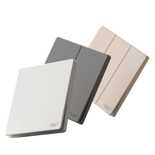 德力西开关插座面板墙壁86型超薄cd276家用暗装5孔usb一开五孔