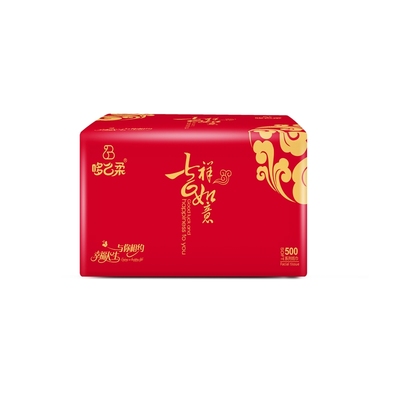 500张超大包喜宴婚礼家用抽纸