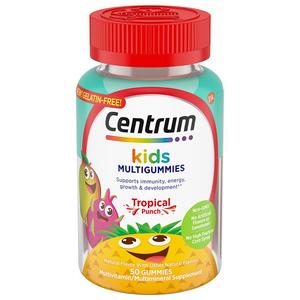 Centrum善存海外儿童多种矿物质复合维生素软糖维生素C50粒