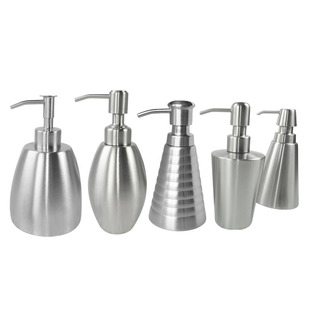 304不锈钢洗手液瓶按压乳液瓶子酒店分装沐浴露洗发水洁精皂液器