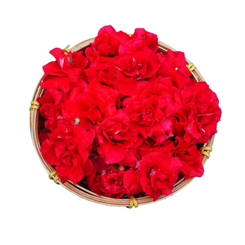 现摘白色凤仙花指甲草花染指甲花红凤仙花鲜花瓣泡醋花粉种苗