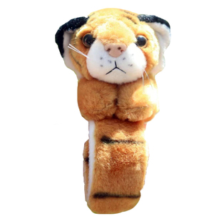 老虎公仔拍拍圈毛绒玩偶抱手腕配饰窗帘夹情侣手环儿童男玩具送友