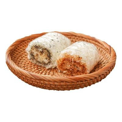 粮觅白糖芝麻糯米饭团早餐半成品