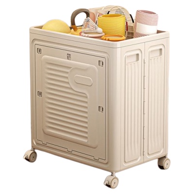 玩具收纳箱免安装可折叠卧室衣物被子收纳箱大容量翻盖整理储物柜