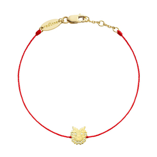 redline红绳2024龙年手链男女通用同款手链18K金镶钻龙头幸运手绳