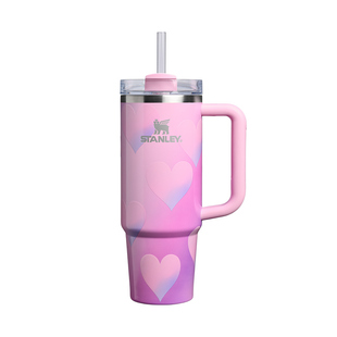 STANLEY海外原版 情人节限定款巨无霸吸管杯保温大容量车载水杯