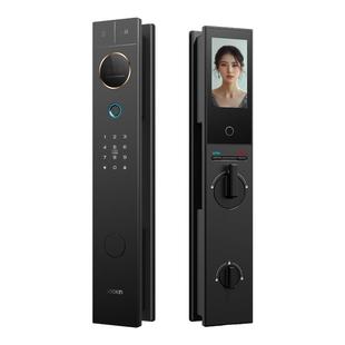 鹿客幻影H7智能锁3D人脸识别大屏带猫眼密码锁指纹锁家用防盗门锁