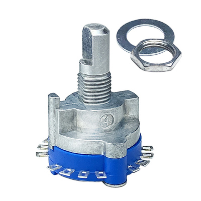 3只|JASON波段开关旋转档位12档