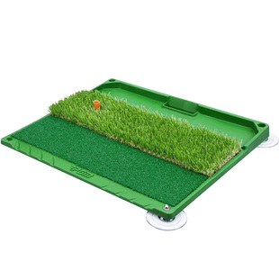 PGM 室内高尔夫打击垫 挥杆切杆练习垫带发球盒 环保无味仿真软底
