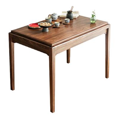 观见2025新款小户型家用阳台实木茶桌泡茶台茶几小型单人桌新中式