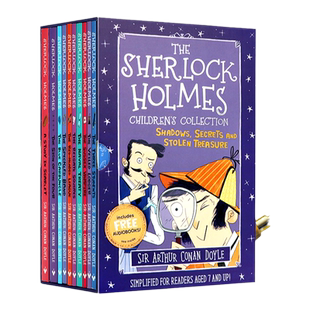英文原版 Sherlock Holmes 福尔摩斯 亚瑟王 简奥斯汀 莎士比亚 大卫威廉姆斯  侦探悬疑冒险章节桥梁书