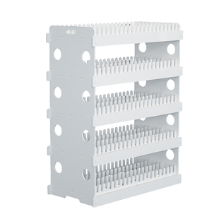 工作室多台手机充电支架收纳柜展示架子多层摆放储存散热风扇网络